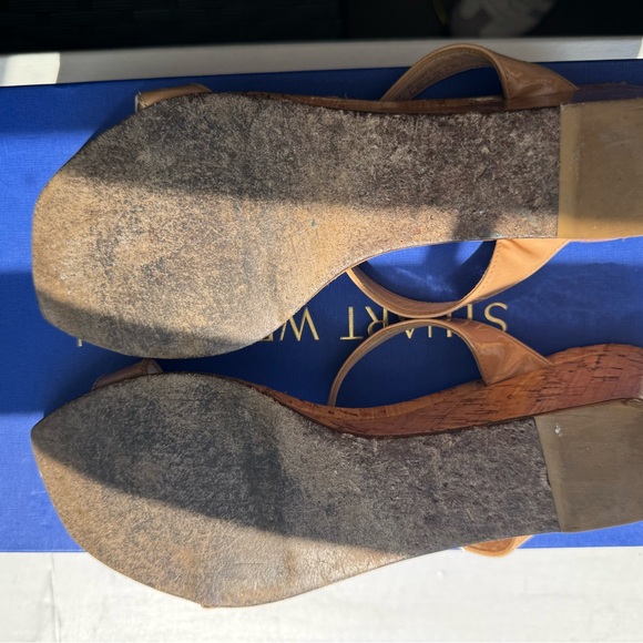 Stuart Weitzman Tan Wedges - Picture 7 of 8
